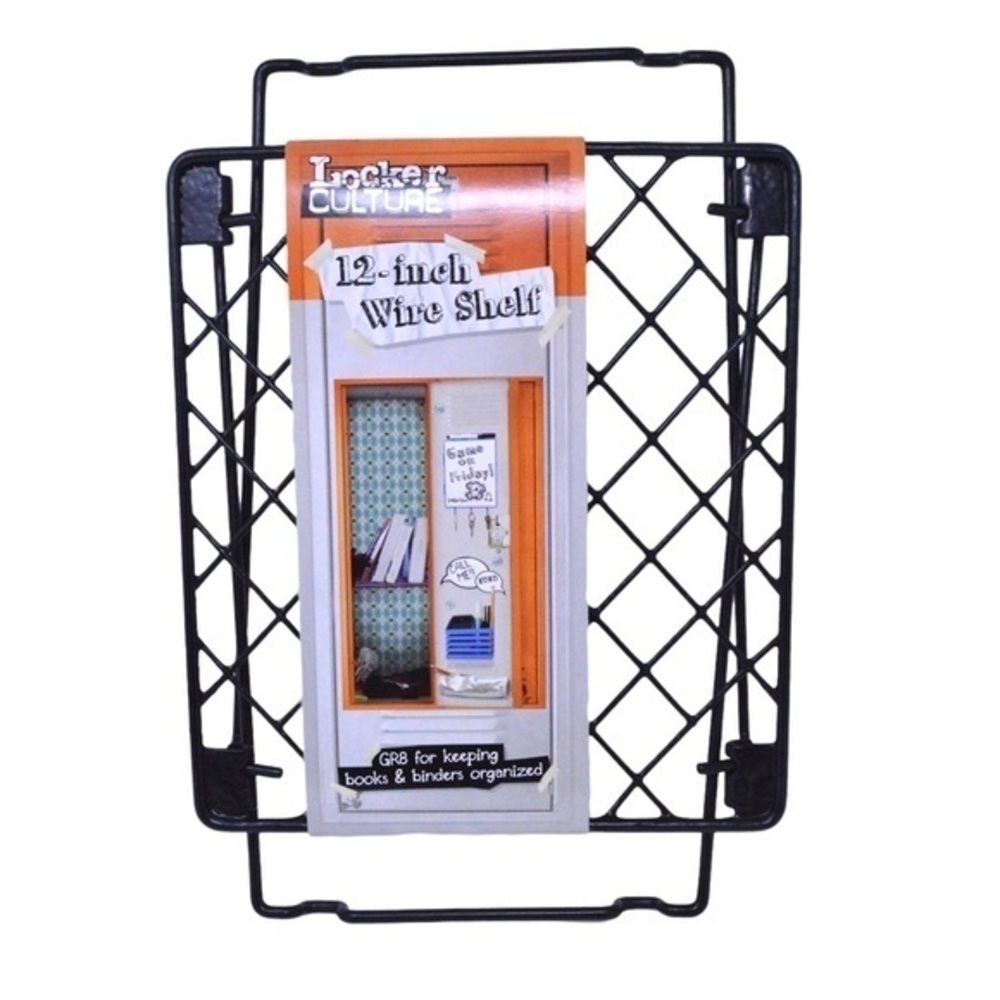 Locker Culture 12” Coated Metal Locker‎ Shelf NEW Storage School Gym